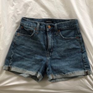Jcrew high rise shorts